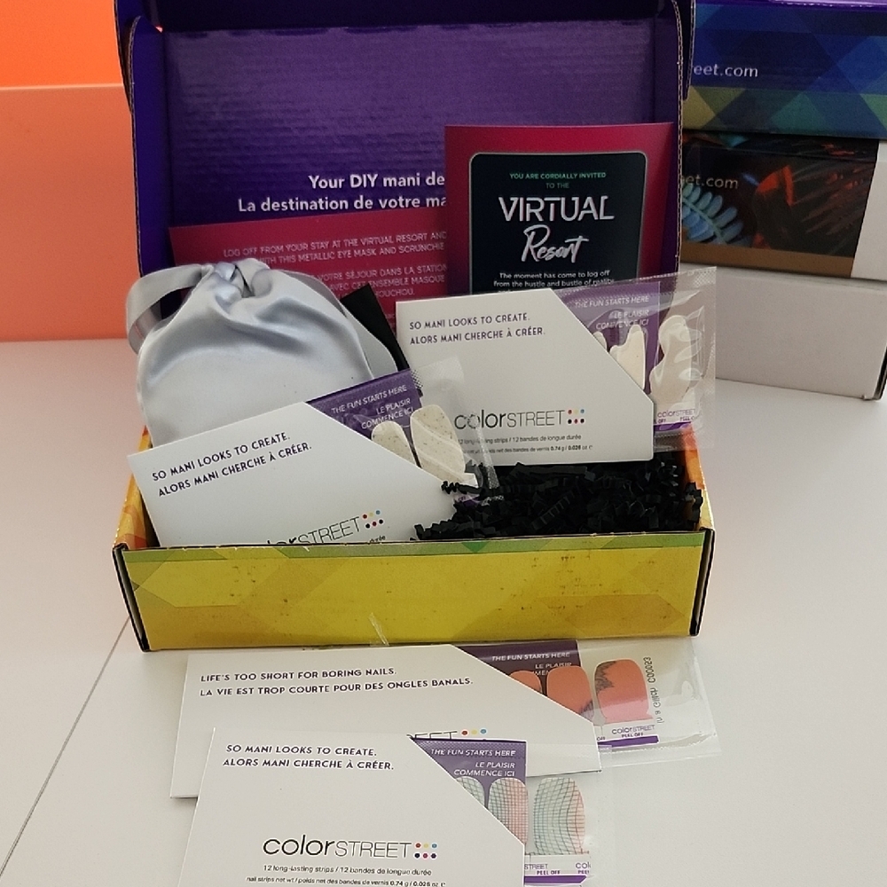 Color Street Virtual Resort Nail Art Set